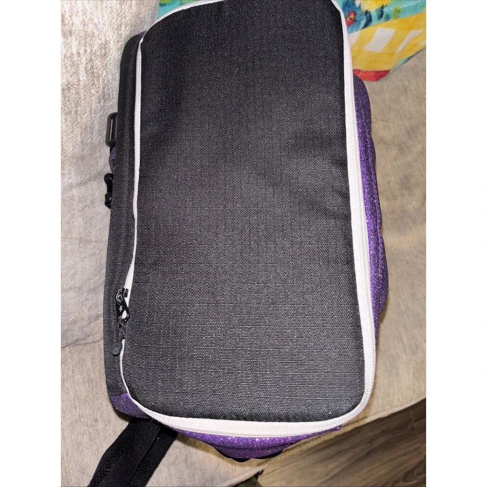 FULL SIZE Dream Bag Sequin Amethyst Purple Rebel Athletic Backpack MSRP $138 Cat